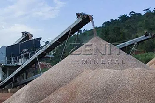 Trituradora de Arena