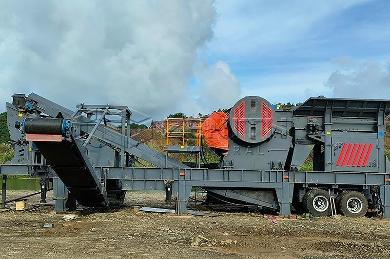 Planta De Trituración De Piedra De Río Con Capacidad De 100 Toneladas