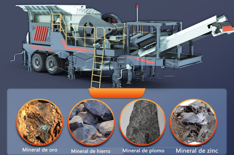 Trituradora de basalto para procesamiento de minerales