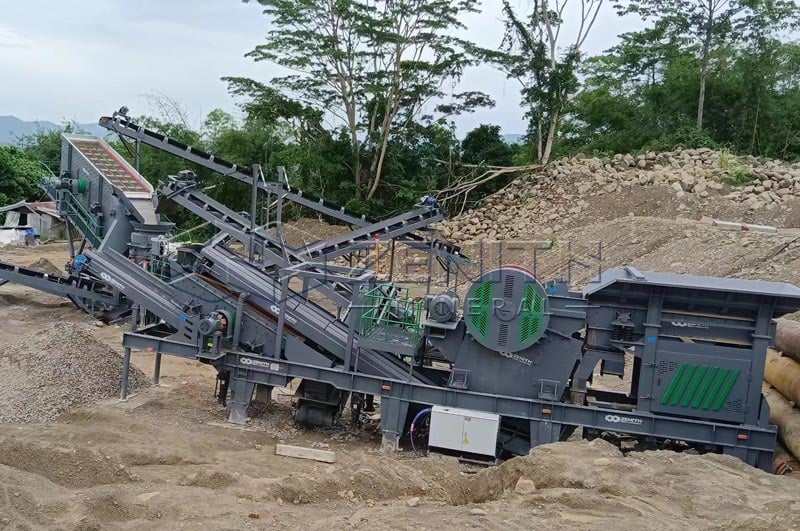 Trituradora de granito para procesar mármol y piedra