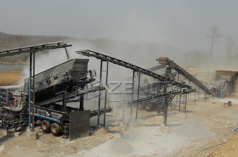 proceso de trituración de piedra caliza para agregados en México