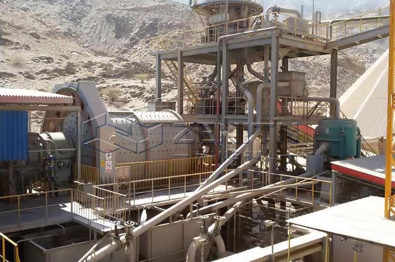 Tipos de equipos de procesamiento de minerales