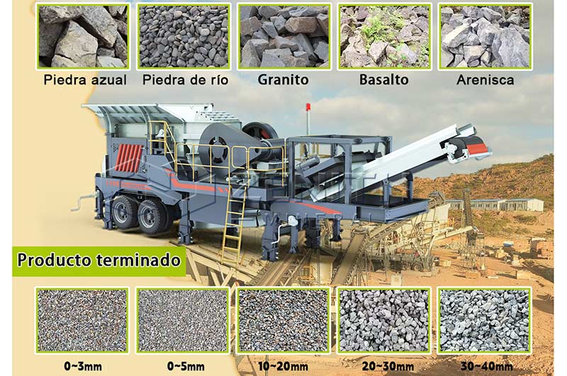 Trituradora móvil en venta para piedra caliza