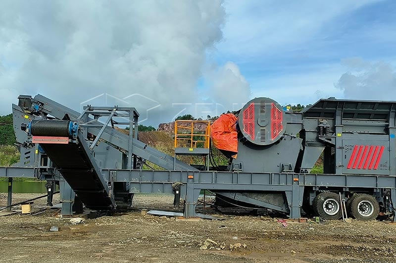 Trituradora móvil en venta en Argentina