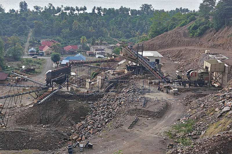 Planta móvil de procesamiento de oro para minería de oro primaria