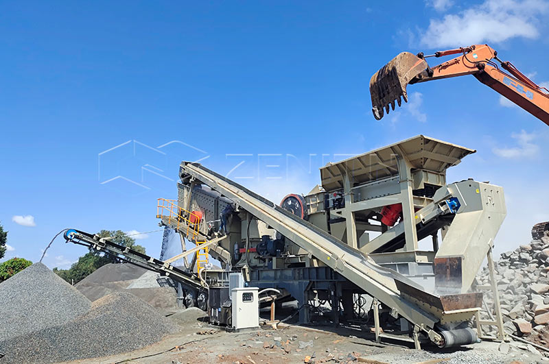 Plantas portátiles para trituración de agregados en méxico