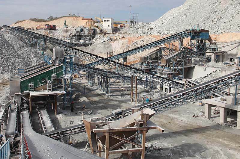 Etapas Del Proceso De Trituración De Agregados En México