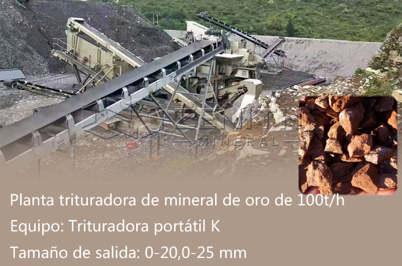 Trituradora de piedra para minería de oro