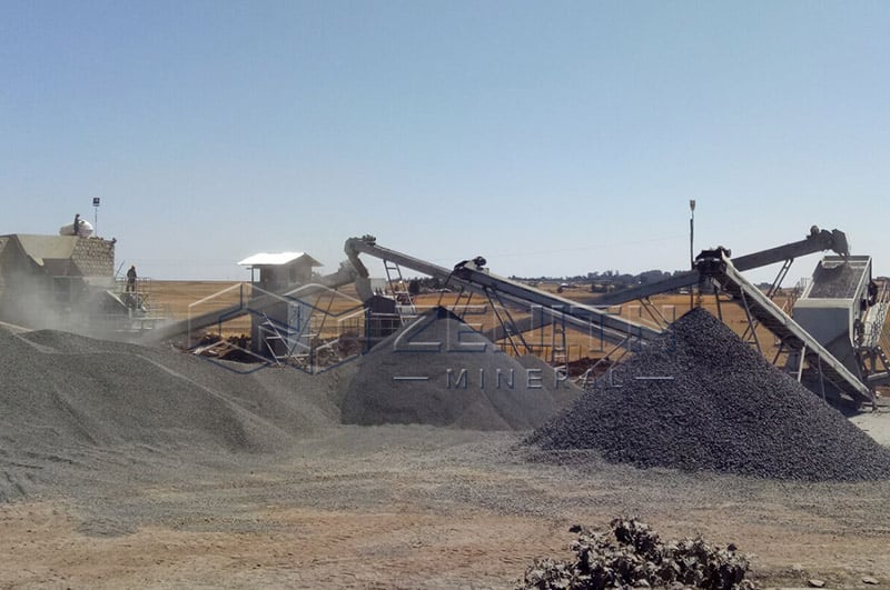 Trituradora de piedra para minería de grava en Chile