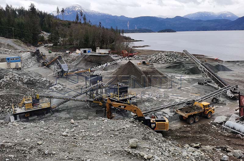 Trituradora de piedra en venta para trituración de basalto