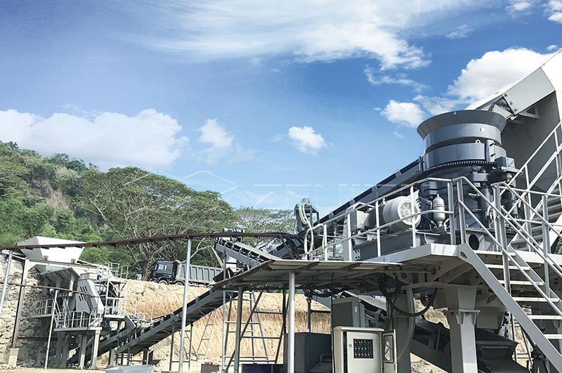 Trituradoras de piedra en México para construcción pesada